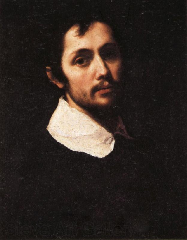 Cristofano Allori Portrait of a Man in Black Norge oil painting art